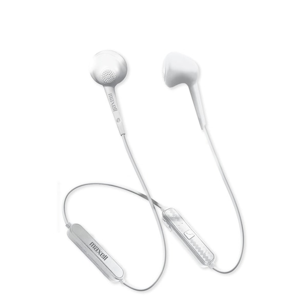 Maxell JBT-WHT JELLEEZ WIRELESS BLUETOOTH EARBUD TETHERED WIRELESS, WHITE - 198019