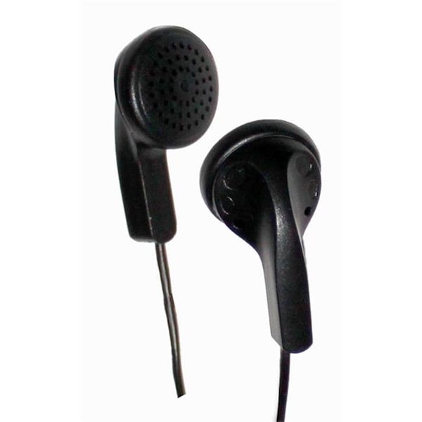 Inflightdirect InflightDirect ID-7 Disposable Earbud in Black - Pack of 20 - ID-7