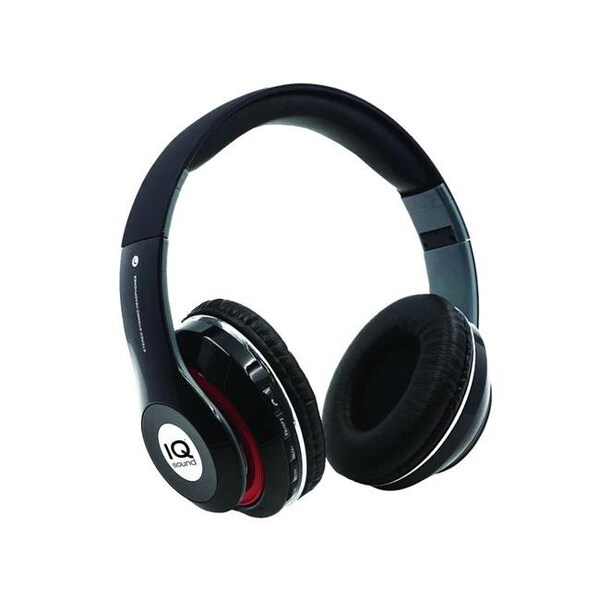 Supersonic Supersonic IQ130BTBLK On Ear Bluetooth Headphones; Black - IQ130BTBLK