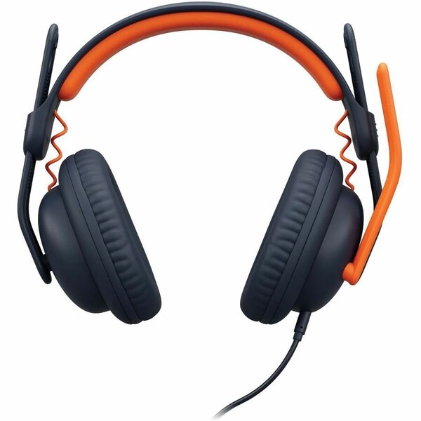 Logitech ZONE LEARN HEADSET - USB-C JACK ON-EAR WITH ON-EAR CUSHIONS, W/ 3YR WARRANTY - 981-001367