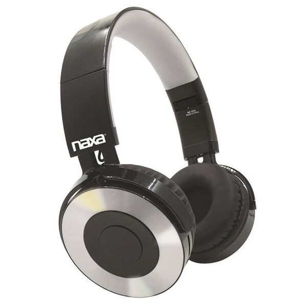 Naxa Electronics Naxa NE-974-GRY Metro Bluetooth Headphones; Gray - NE-974-GRY
