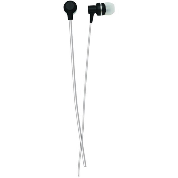 Naxa Electronics Naxa Metallix Isolation Stereo Earbuds, Black - NE-940 BLACK