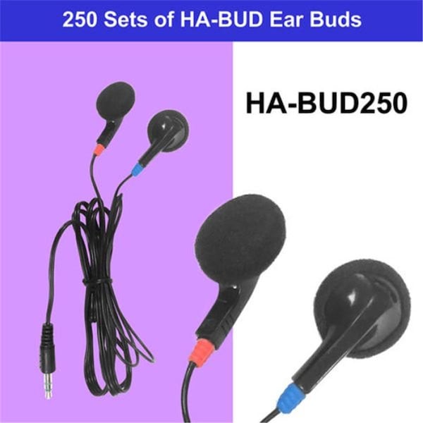 Ezgeneration Ear Buds with Foam Cushions - 500 Piece - EZ3529345