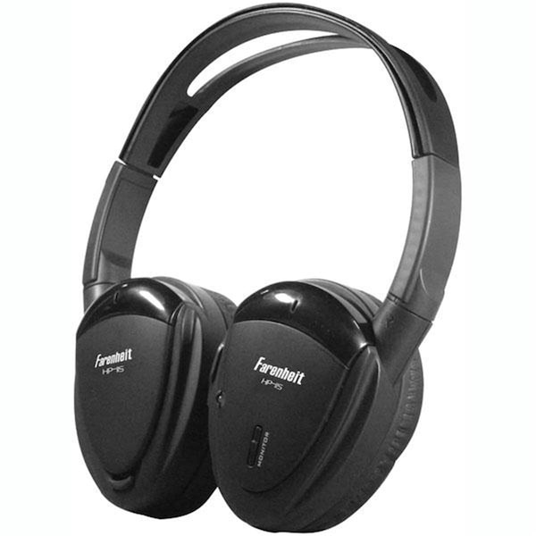 Power Acoustik Hp-12S 2-Channel Ir Wireless Headphones - PO391883