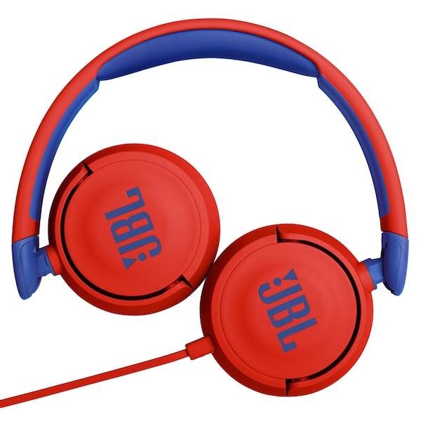 Jbl JR 310 Youth On Ear Wired Headphones, Red - JBLJR310REDAM