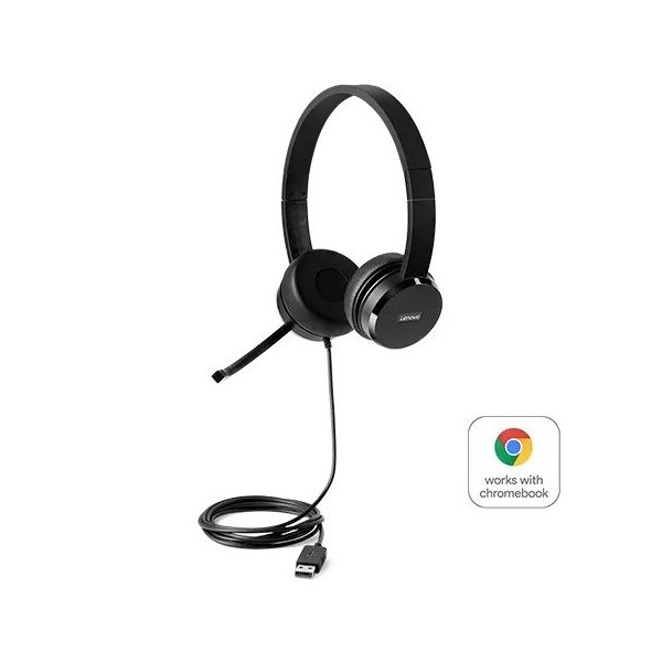 Lenovo Audio_Bo Lenovo 100 Stereo Usb Hs - 4XD0X88524