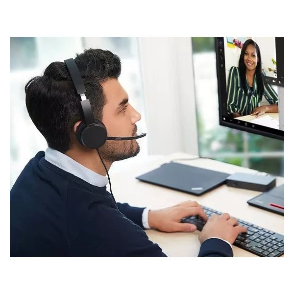 Lenovo Audio_Bo Lenovo 100 Stereo Usb Hs - 4XD0X88524