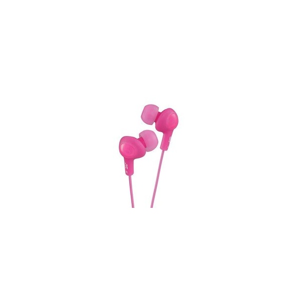 Swe-Tech 3C JVC Gumy Plus Inner-Ear Earbuds, Pink - FWT5002-102PK