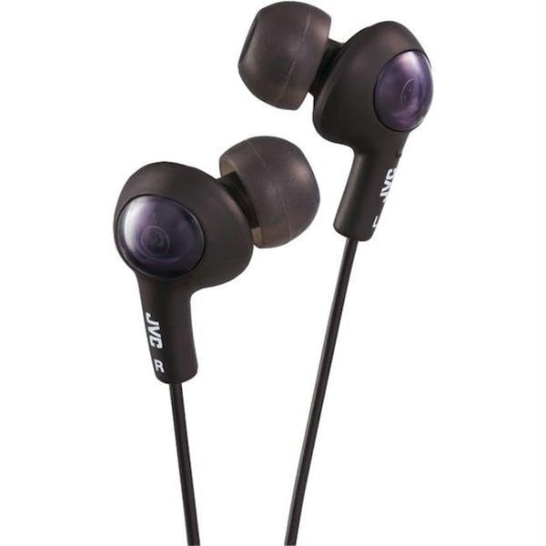 Jvc Jvc Hafx5B Gumy Plus Inner Ear Headphones - Black - HAFX5B