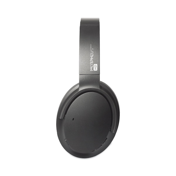 Morpheus 360 SYNERGY HD Wireless Noise Cancelling Headphones Bluetooth Headset with Microphone, 4 ft Cord, Black - HP9550HD