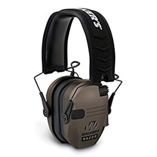 Gsm GSM GWP-RSEM-FDE Walkers Razor Slim Shooter Muff Headphone; Dark - GWP-RSEM-FDE