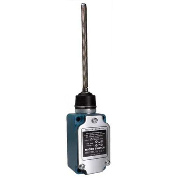 Interruptor de límite Honeywell, palanca oscilante, 1NC/1NO, 10A @ 480V CA, Ubicación del actuador: Superior - 8LS152