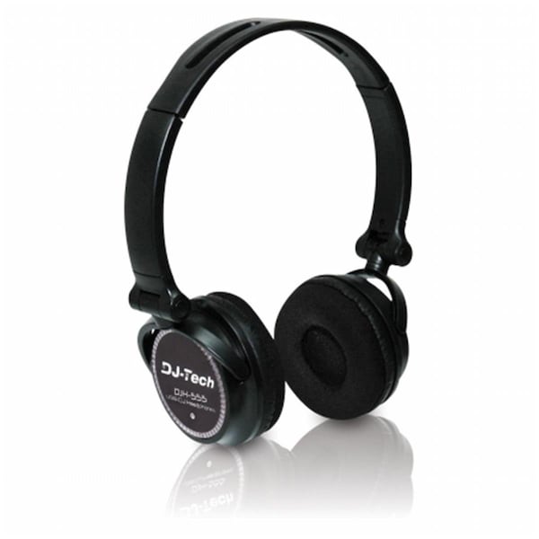First Audio Mfg Professional USB DJ On-Ear Headphones with Built-in Soundcard - FI489306