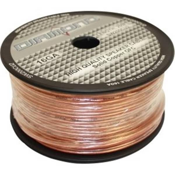 Diamond Diamond SW200CU2 Diamond Bulk Speaker Wire 16 ga. 65 Strand Solid Copper 2 Conductor 200 ft. - SW200CU2