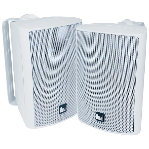 Dual Indoor/Outdoor Speakers 3-Way (4") (White) - LU47PW