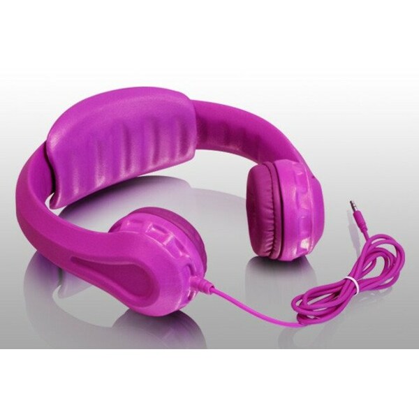 Aluratek Wired Foam Headphones For Kids, AKH01FP - AKH01FP