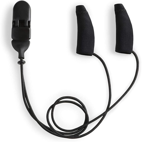 Construir 1-1.25 in. Mini Corded Binaural Hearing Aids, Black - CO2996093