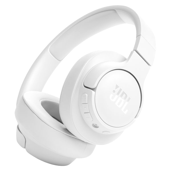 Jbl Tune 720bt Wireless Over Ear Bluetooth Headphones, White - JBLT720BTWHTAM