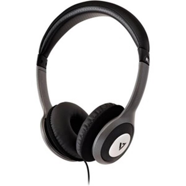 V7 V7 HA520-2NP Deluxe Stereo Headphone with Volume Control - HA520-2NP