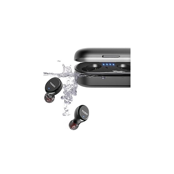 Tozo T10S TWS Bluetooth Headphones Black - TOZOT10SBLK