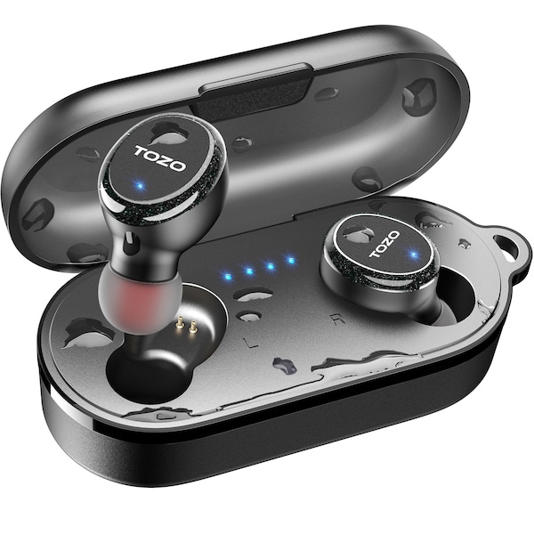 Tozo T10S TWS Bluetooth Headphones Black - TOZOT10SBLK