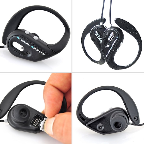 Pyle Bluetooth Water Resistant Headphones, PWBH18SL - PWBH18SL