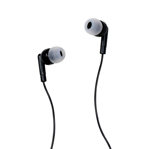 Digital Energy IE36 Earphones, Noise Canceling, Black - DEFT-1706