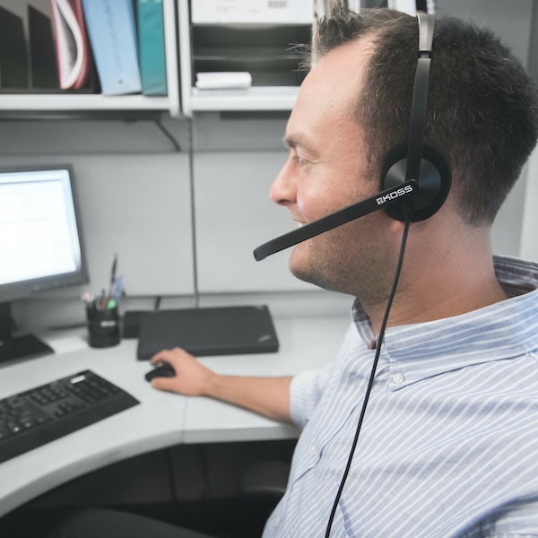 Koss Double Sided Headset With Mic - CS200I