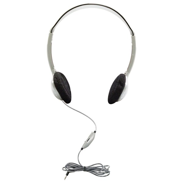 Hamiltonbuhl SchoolMate On-Ear Stereo Headphone with In-Line Volume Control, PK2 - HA2V