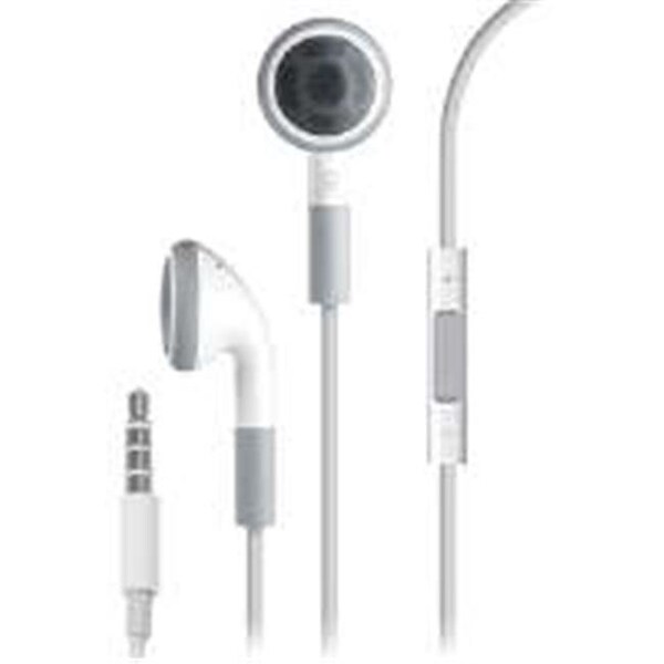 4Xem 4Xem 4XEARPHONESWH Premium Series Apple Type Earphones With Controller For iPhone; iPod; iPad - YYI1-QZ2154