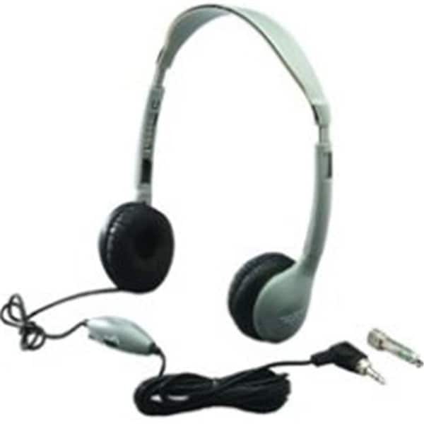 Sonic Boom SchoolMate Personal Mono - Stereo Headphone with in-line Volume- Leatherette - SO75094