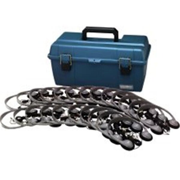 Hamiltonbuhl Hamilton Electronics LCP - 24 - MS2L Lab Pack- 24 MS2L Personal Headphones in a Carry Case - LCP/24/MS2L