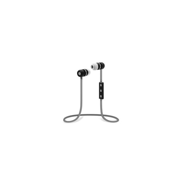 Swe-Tech 3C Bluetooth Wireless Sports Earbuds w/ In-line Microphone, Control Buttons, Gray - FWT5002-123GY