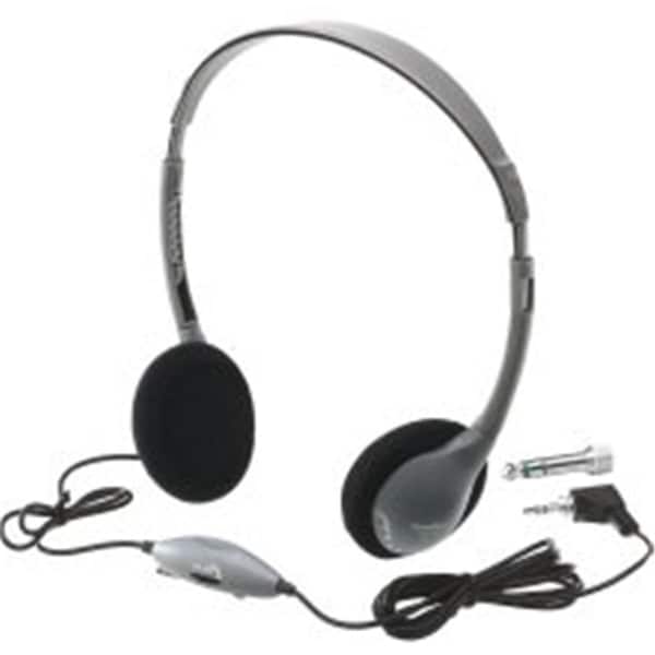 Sonicboom SchoolMate Personal Mono - Stereo Headphone with in-line Volume - SO75090