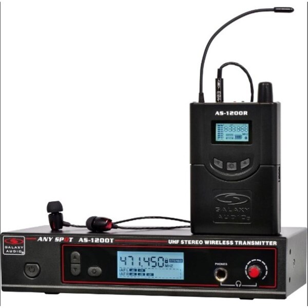 Abacus AnySpot Wireless In-Ear Monitor System with EB4 Earbuds - AB3821973