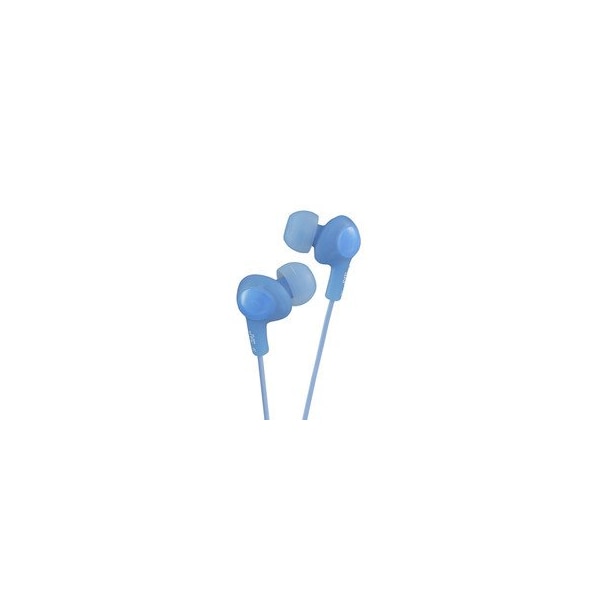 Swe-Tech 3C JVC Gumy Plus Inner-Ear Earbuds, Blue - FWT5002-102BL