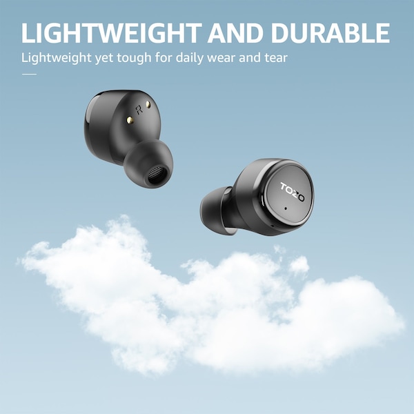 Tozo Agile Solo TWS Earbuds Black - TOZOAGSOLOBLK