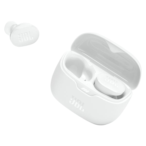 Jbl Tune Buds True Wireless In Ear Noise Cancelling Bluetooth Headphones, White - JBLTBUDSWHTAM