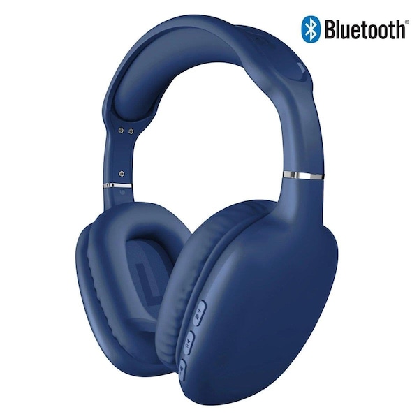 Analogcosa Analoga HyperGear VIBE Wireless Bluetooth Headphones w/ Extended Battery Life  Blue - AN3550258