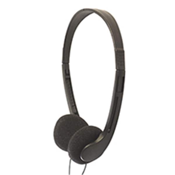 Avid Education Avid Education 2AE0-8STERE-O32 Headphone - Single 3.5 mm. Stereo Pin; Black - 2AE0-8STERE-O32