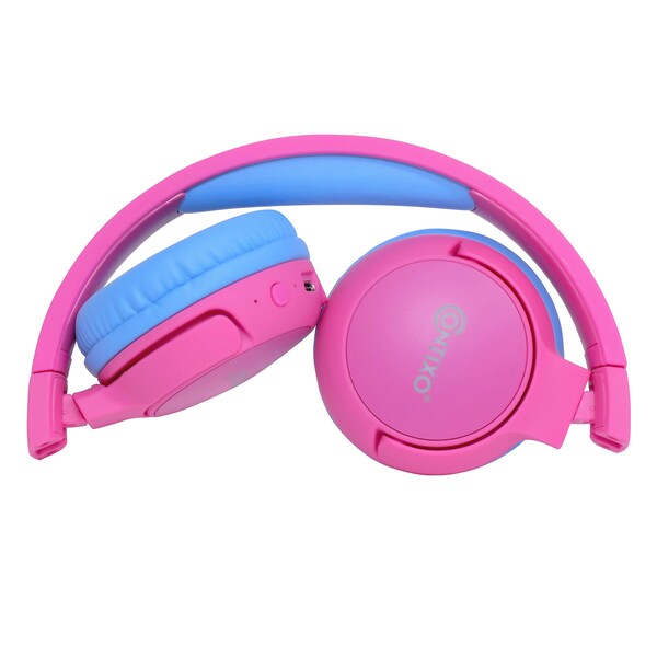Contixo KB5 Kids Wireless Bluetooth Headphones, Pink - KB5 PINK