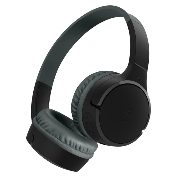 Belkin Soundform Kids On Ear Headphones, Black - AUD002BTBKV3