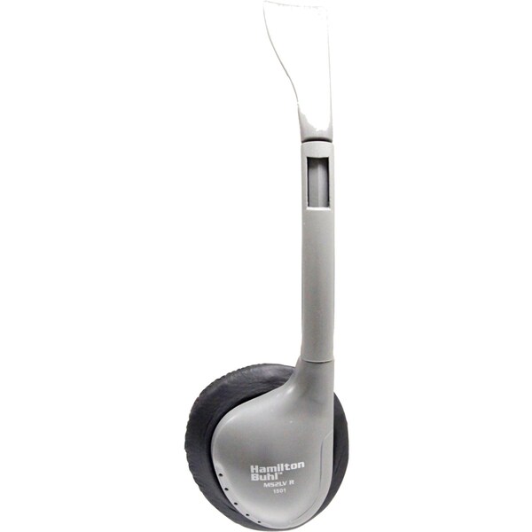 Hamiltonbuhl Personal Stereo/Mono Headphones with Ear Cushions, with Volume Control - MS2L-V