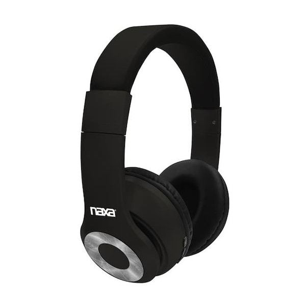Naxa Electronics Naxa NE-965 BLACK Bluetooth Headphones; Black - NE-965 BLACK