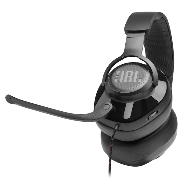 Jbl Quantum 200 Wired Over Ear Gaming Headset, Black - JBLQUANTUM200BLKAM