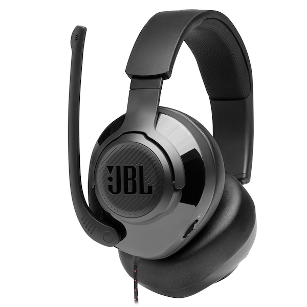 Jbl Quantum 200 Wired Over Ear Gaming Headset, Black - JBLQUANTUM200BLKAM