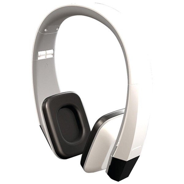 Power Acoustik HIR-1W 1-Channel Wireless IR Headphones, Snow White - HIR1W