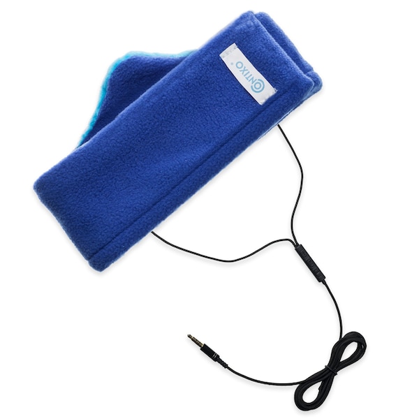 Contixo Adjustable Fleece Headband Headphones, Shark - H1-SHARK