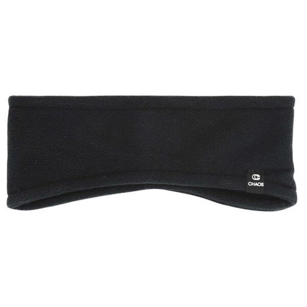 Chaos Publishing Chaos Adlt Rilla Rprve Fleece Earband, Black - 785113