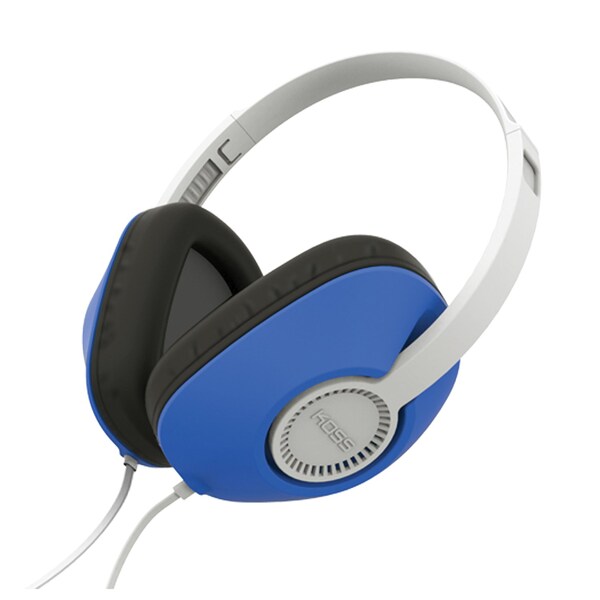 Koss Over-Ear Headphones with Microphone and In-Line Remote, UR23i, Blue - 195190.101